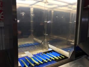 Asparagus Packing - Optical Sorter