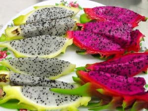 White & Pink-Fleshed Dragon Fruit