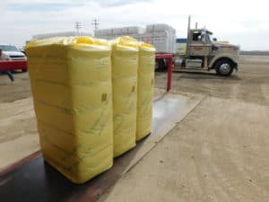 Cotton Ginning - Completed Cotton Bales