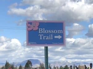 Fresno County Blossom Trail - Directional Map