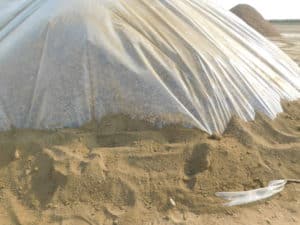 Almond Harvesting - Fumigation Tents
