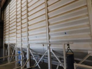 Almond Hulling - Pre-Cleaning Storage Tanks