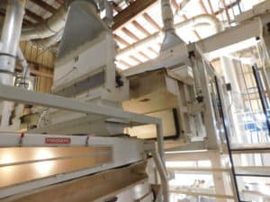 Almond Hulling - Pre-Cleaning