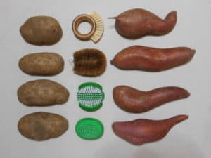Best Vegetable Brush - Review - Before Pictures