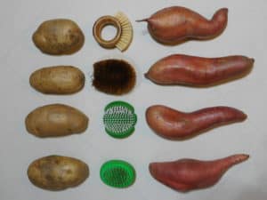 Best Vegetable Brush - Review - After Pictures