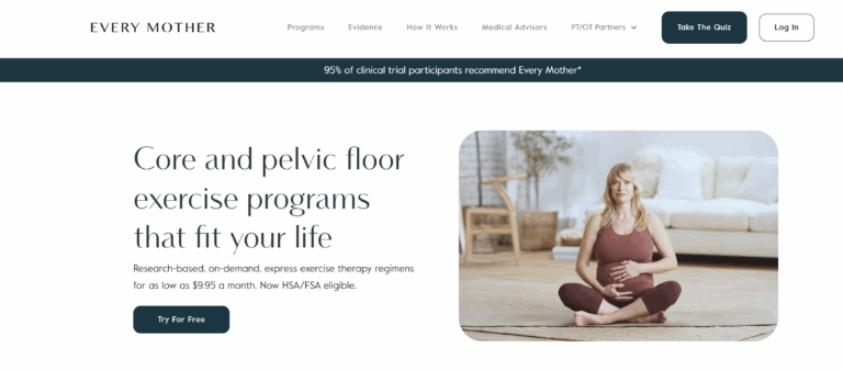 every mother workout program website