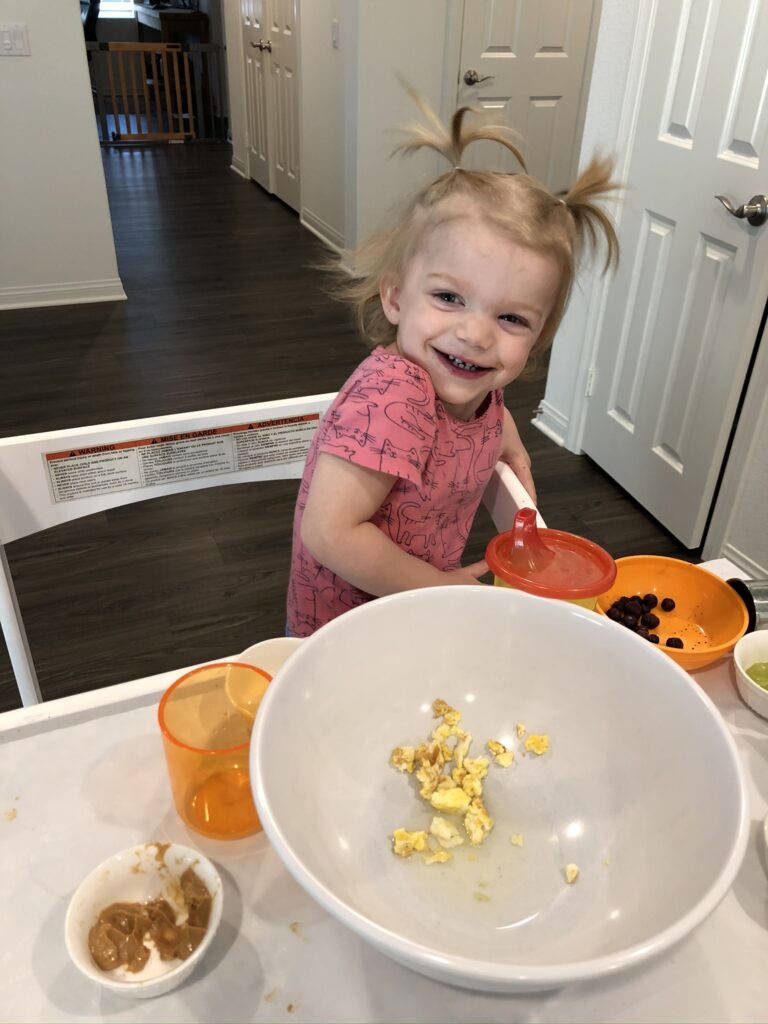 Toddler Learning Tower - Eating