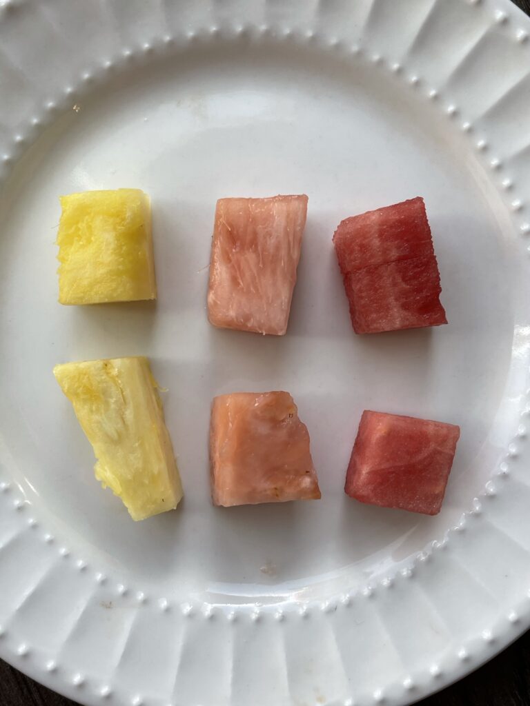 Golden Pineapple vs. Pinkglow Pineapple vs. Watermelon