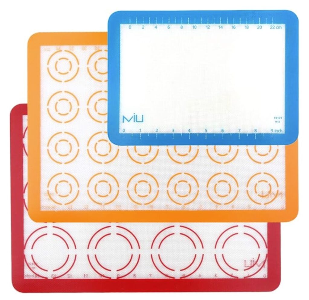 silicone baking mats - sold on amazon