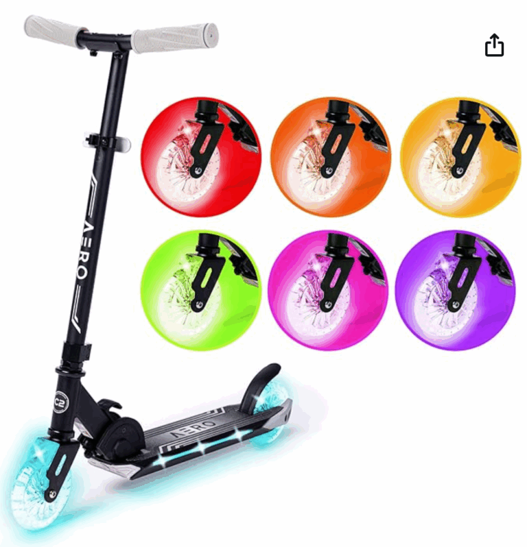 aero 2 light up scooters
