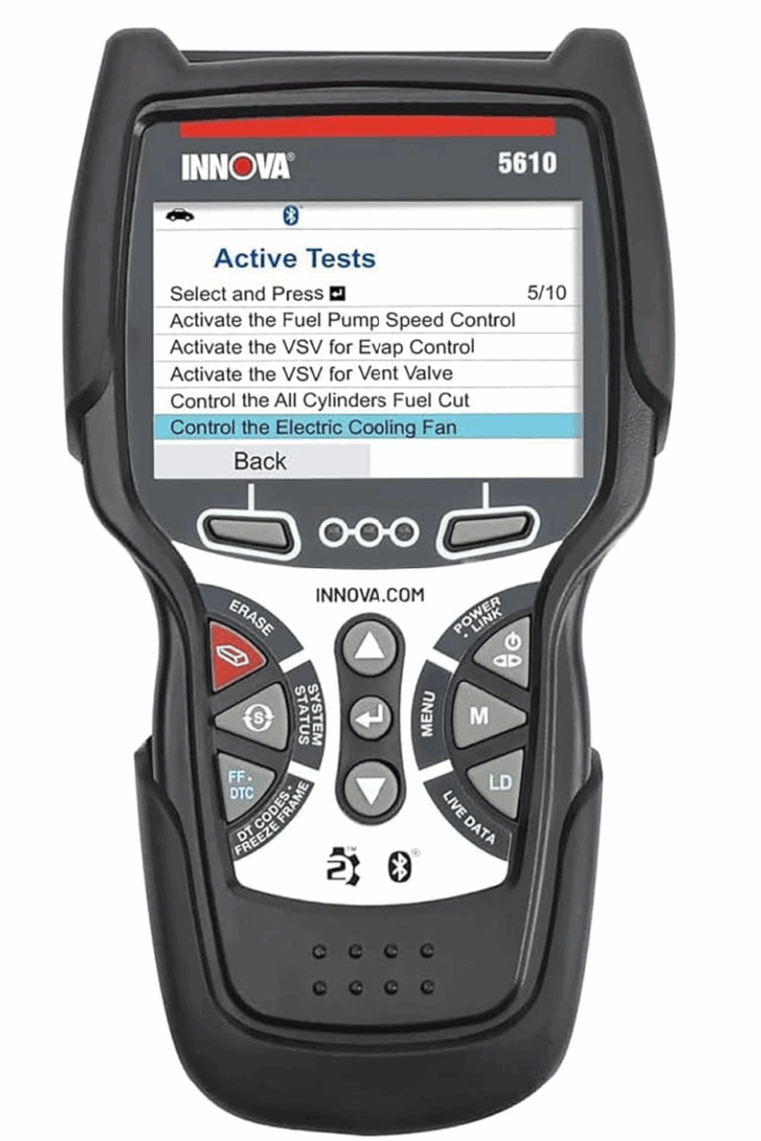 innova 5610 obd2 birectional scan tool