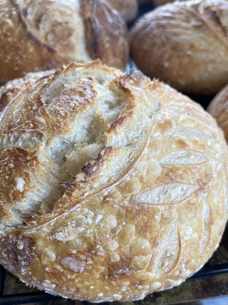 Bread baked in the Challenger Bread Pan