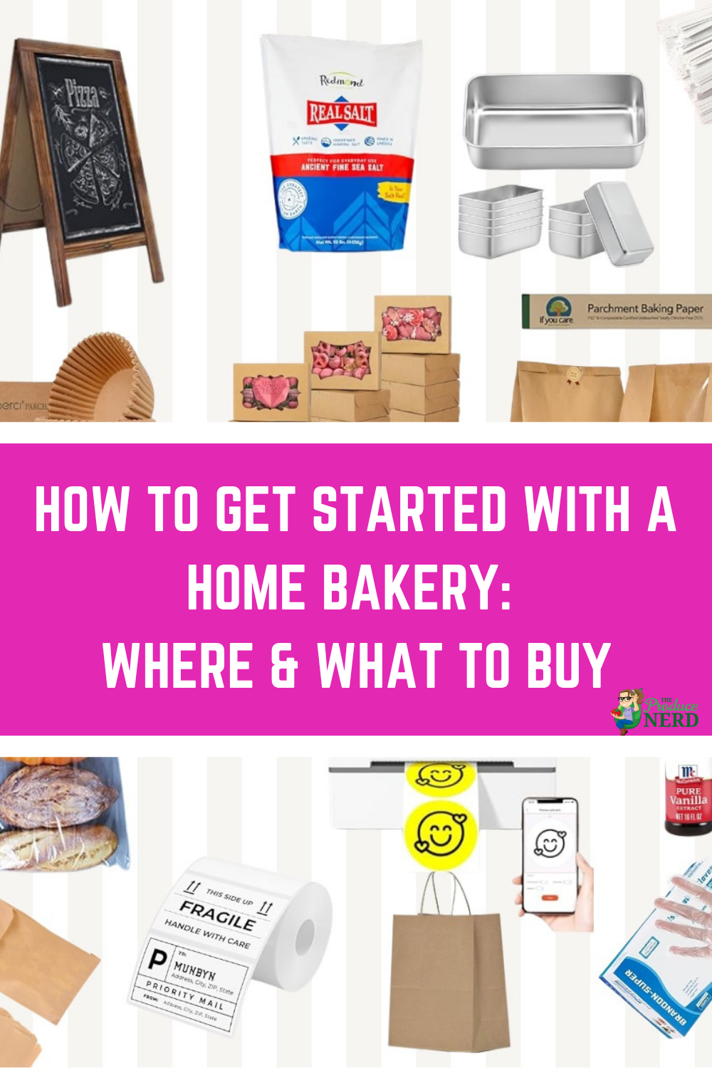 Read more about the article How to Get Started with a Home Bakery: What You’ll Need & Where to Buy it!